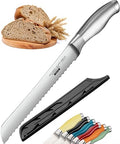 Orblue Serrated Bread Knife, 8-Inch Blade