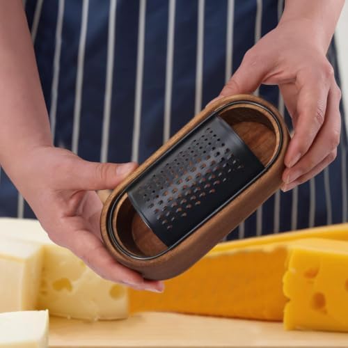 Box Cheese Grater With Container Stainless Steel Parmesan Cheese