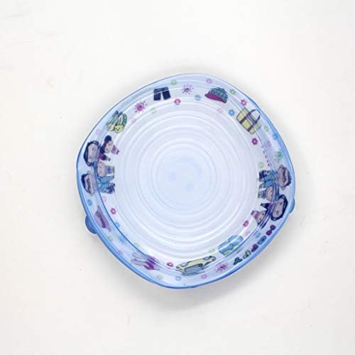 Reusable Silicone Stretch Lids, 6pcs, Blue