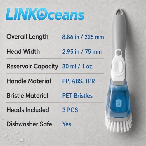 Dish Brush with Handle