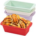 Mini Silicone Bread Loaf Pan, Non-Stick Bread Pans for Baking,Flexible