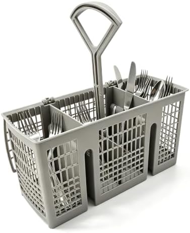 Dishwasher Basket, Plastic Cutlery Utensil Washing Storage Container