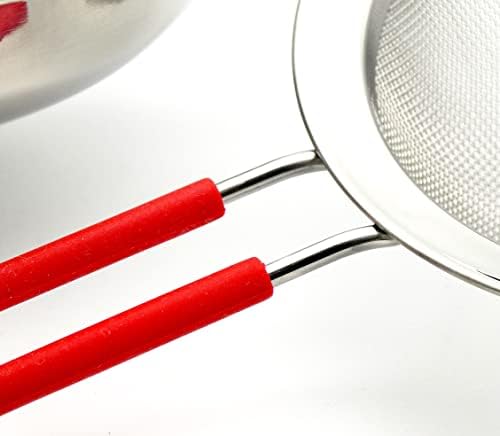 ICO Stainless Steel Canning Funnel and Sieve Set for Mason Jars &