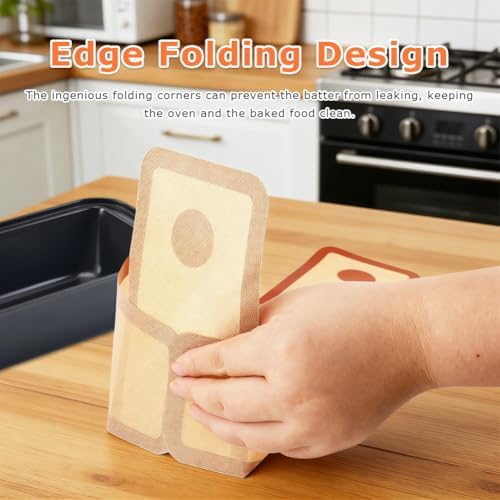 4 Pack Silicone Bread Loaf Pan Liners, Non-stick & Heat Resistant