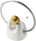 Nihow Pot Lid Holder: Stable Ceramic Pan Lid Holder by Nihow