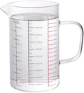Glass Measuring Cup 4 Cup / 1000ML, Clear Liquid Measuring Cup