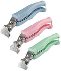 Stainless Steel Bowl Gripper Clips, 3, Blue Green Pink