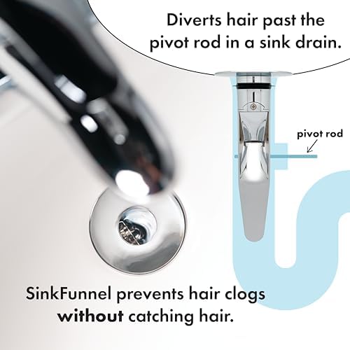 SinkFunnel Bundle with Chrome Plated SinkFunnel and Chome Drain