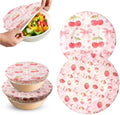 2-Pack Reusable Beeswax Bowl Covers, 10/12 Inch