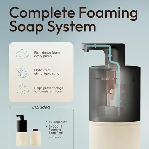 Souls & Senses Automatic Touchless Foaming Soap Dispenser, USB