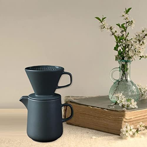 Green Ceramic Pour Over Coffee Maker Set