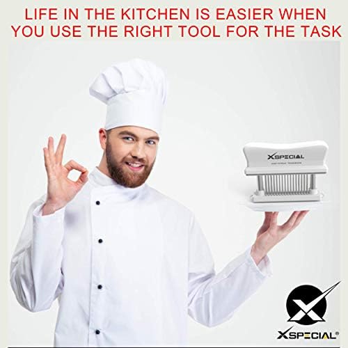 KITCHEN Meat Tenderizer Tool, 48-Blade Stainless Steel