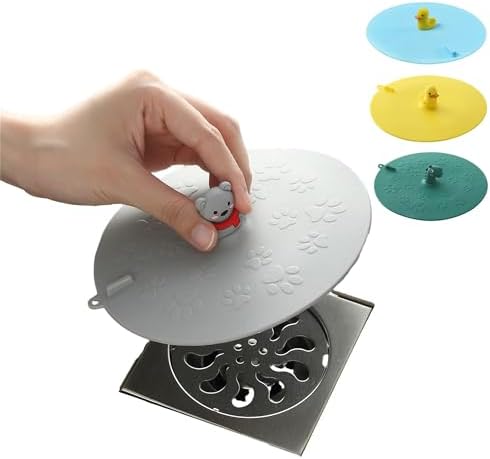 MAOYONG Bathtub Drain Cover Tub Stopper-Cute Silicone Floor Drain