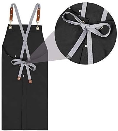 Mignongirl Chef Apron-Cross Back Apron - Image 8