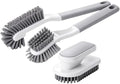 3 Pack Scrub Brushes, Medium Bristle for Kitchen&Bathroom Cleaning