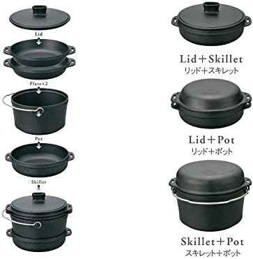 Snow Peak Cast Iron Duo Cooker