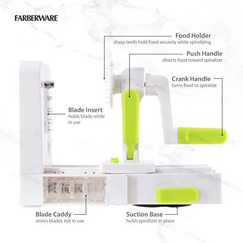 Farberware 4-Blade Vegetable Spiralizer