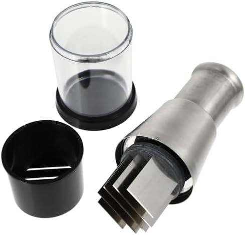 DOITOOL Stainless Steel Garlic Mincer, 6.29 X 2.36 X 2.36 in