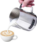 Dailyart Milk Frothing Pitcher 20oz Milk Frother Cup with Thermometer