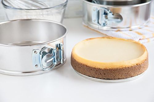 Fox Run Mini Springform Pan Set, Tin-Plated Steel, 3-Piece