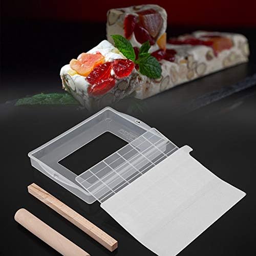 DIY Nougat Tools Tray Set Silicone Nougat Nonstick Making Mat Wooden