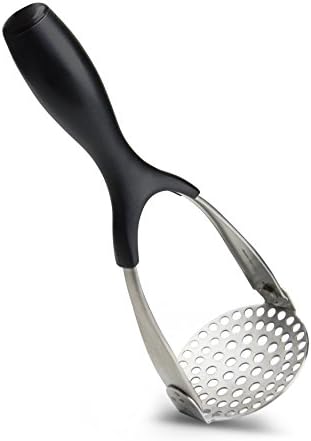 Prepara Flip Masher, Stainless Steel/Black
