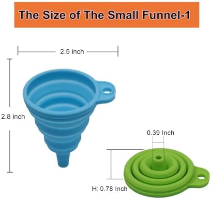 KongNai Kitchen Funnel Set, Small and Large, Kitchen Gadgets