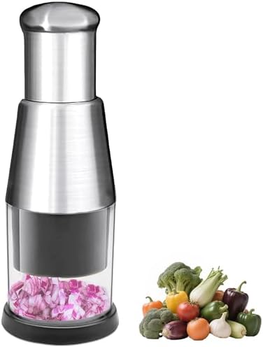 Stainless Steel Manual Garlic Press Chopper