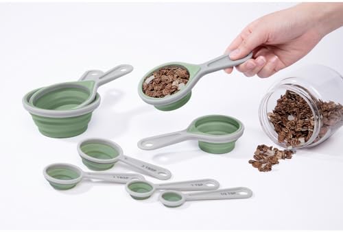 Kitchen Gadgets Set 13 Piece, Space Saving, RV Essentials, Green