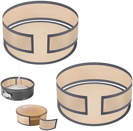 Silicone Springform Pan Baking Mats, 2 Pcs, 10 Inch