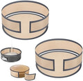 Silicone Springform Pan Baking Mats, 2 Pcs, 10 Inch