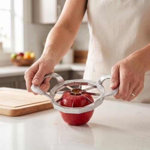 Heavy Duty Corer Stainless Steel Apples Cutter Kitchen Tool(A) (A)