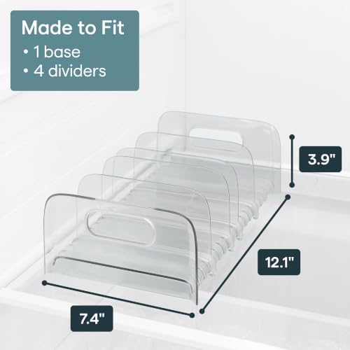 YouCopia FreezeUp 12" Freezer Rack, Clear