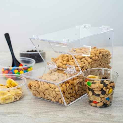 Inevibe Candy Bin Topping Dispenser, Bulk Sprinkle Container with Scoop (1)
