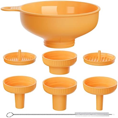 Pisol Wide Mouth Versatile Funnel, Canning Funnels for Kitchen Use