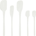 Tovolo Flex Core 5 Piece Silicone Spatula Set Heat Resistant All Silicone by Tovolo