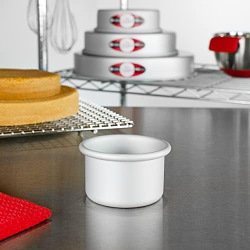 Fat Daddio's Anodized Aluminum Round Cake Pans, 6 Piece Set