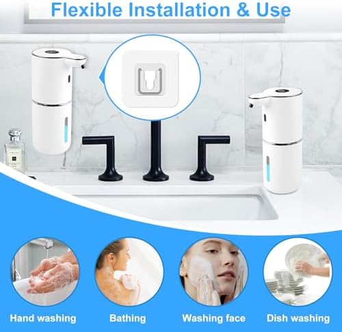 Automatic Soap Dispenser,6-Level Foaming Hand Soap Dispenser,Touchless