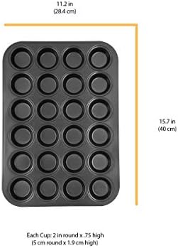 Chicago Metallic 24 Cup Mini Muffin Pan