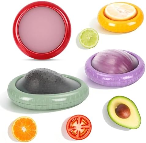4-Piece Avocado and Onion Storage Containers