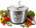 Stainless Steel Salad Spinner Large Capacity 6L – Hand Crank Vegetable