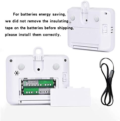 XREXS 4 Channel Digital Kitchen Timer with Large LCD Display