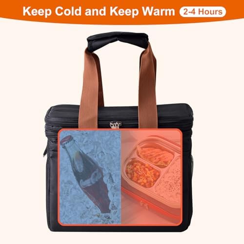 Lunch Bag Upgraded Insulated Lunch Box for Men and Women - 15-20L