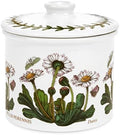 Portmeirion Botanic Garden Drum Shaped Covered Sugar Bowl 7 Oz
