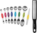 Spring Chef Dual Sided Magnetic Measuring Spoons Set, Multi-Color &