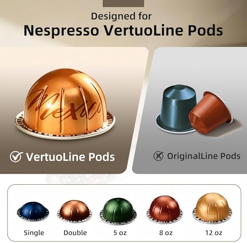 Nespresso Vertuo Pod Carousel Holder, 40 Pod, Black