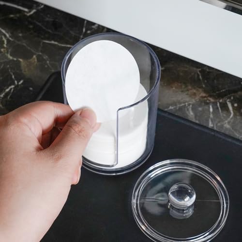 watchget Espresso Paper Filter Holder Coffee Filter Storage Container