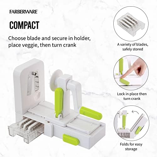 Farberware 4-Blade Vegetable Spiralizer