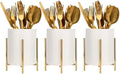 Utensil Caddy for Weddings and Parties,Sturdy Metal and