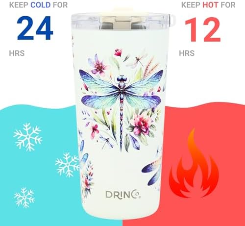 Drinco - 20 oz Stainless Steel Tumbler | Double Walled Vacuum